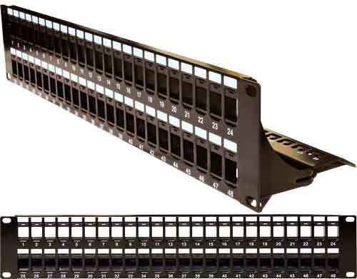Vertical Cable | Patch Panel
Blank 48 Port 2U