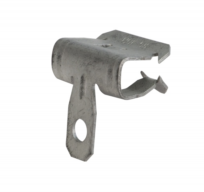 Platinum Tools | Beam Clamp
Hammer-On, 5/16&quot; thru 1/2&quot;
with 1/4&quot; hole. 100/Box.