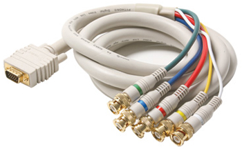 TRISTATE | Patch Cord VGA/5 BNC Male 12 FT