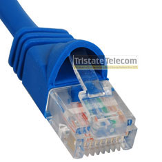 Patch Cord CAT 5e W/Molded
Boot 1&#39; Blue