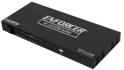 Seco Larm | HDMI Splitter 1 X 8 4K/1080P 3D