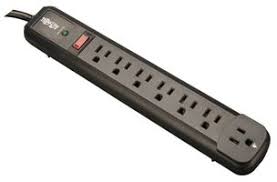 EATON | Surge Protector 7
Outlets 4 ft. Cord 1080 Joules
Black