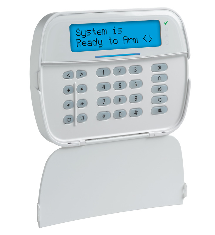 DSC | PowerSeries PRO Full
Message LCD PowerG 2-Way
Wire-Free Keypad. Compatible
with HS3032, HS3128 and HS3248
control panels.