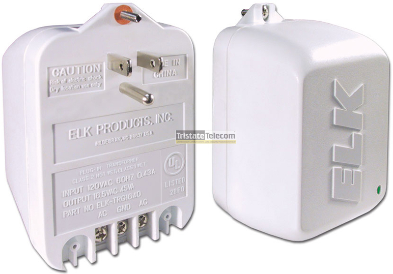 ELK | Power Supply 16.5VAC 45 VA Plug In Type