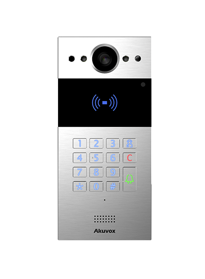 Surface SIP intercom with 1 button &amp; KEYPAD