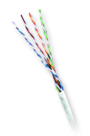 Vertical Cable | Cable Cat 5e 4 PR 1000&#39; PVC White