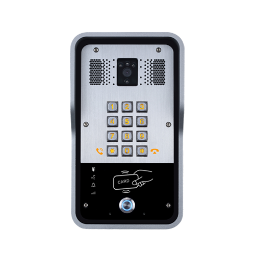 Door Intercom w/Video VoIP  Keypad/RFID (EM4100)