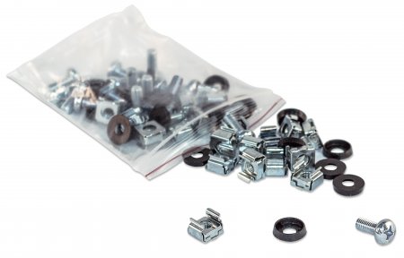 INTELLINET | CAGE NUTS AND
SCREWS 10/32 50 PACK