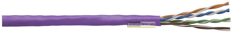 LIONBEAM | Cable Cat 5e 4 PR
1000&#39; PVC Purple PB