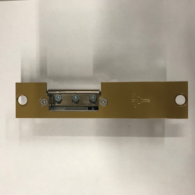 Mul-T-Lock / eFFeFF | Electric
Door Release 8-16VAC Gold Wood
Door Off Center Strike
(ELS-17.610-73G90R11)