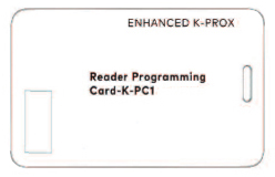 Keyscan | K-PROX3 PROGRAMMING
CARD 1 Pack