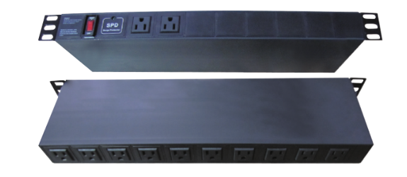 PDU 12 Port Double sided  Power Switch/Surge Protection