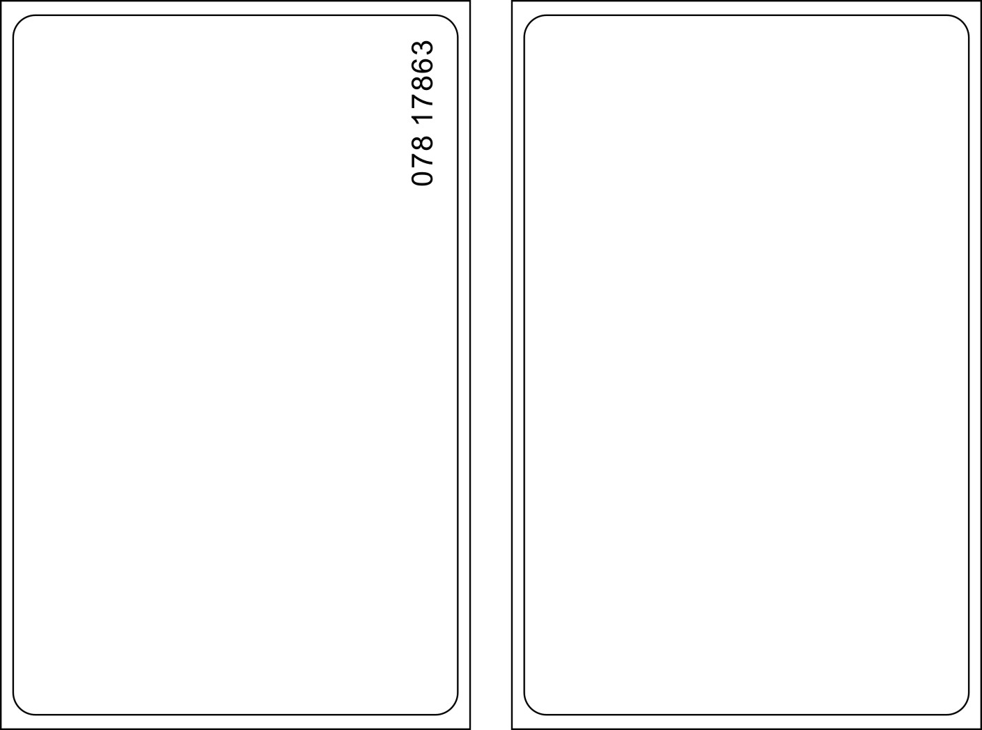 Prox Card Printable HID 25Pack 