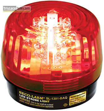 Strobe LED Red Outdoor W/Sire n