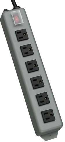 Power Strip 6 outlets 15&#39; Cable