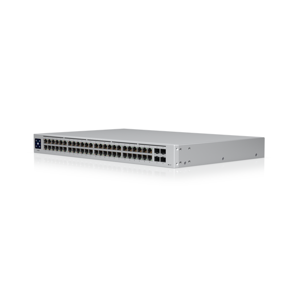 Ubiquiti | UniFi 48 Port
Switch 32 GbE PoE+ Ports,16
GbE Ports 4 1G SFP Ports
Silent Cooling