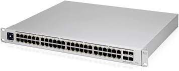 Ubiquiti | Switch 48 Ports
GbE, 4 1G SFP Ports Fanless
Silent Cooling