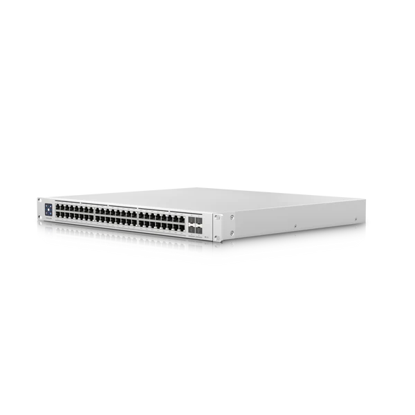 Ubiquiti | Enterprise Switch
48 2.5GbE PoE+ Ports, 4 10G
SFP ports 1 USP RPS DC Input
720W
