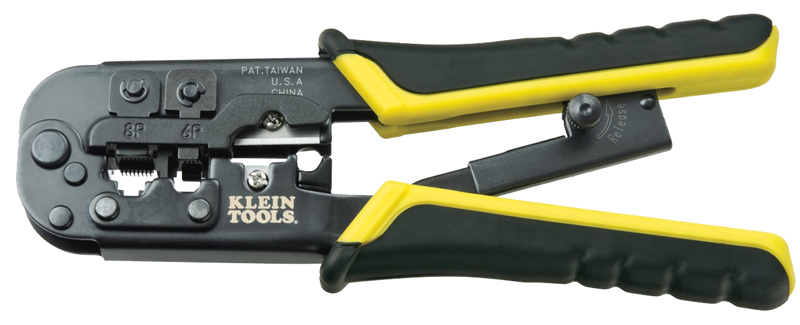 Klein Tools | Crimper W
Ratcheting For Modular Plugs