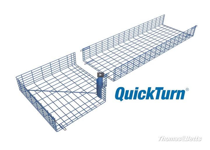 QUICKTURN | L Fitting 2&quot;H X
4&quot;W White