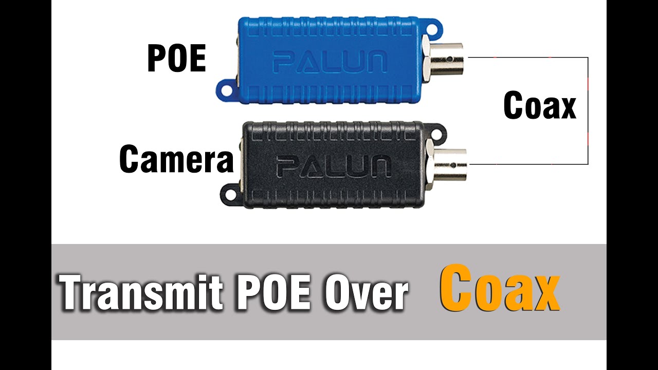 Ethernet Over Coax With PoE