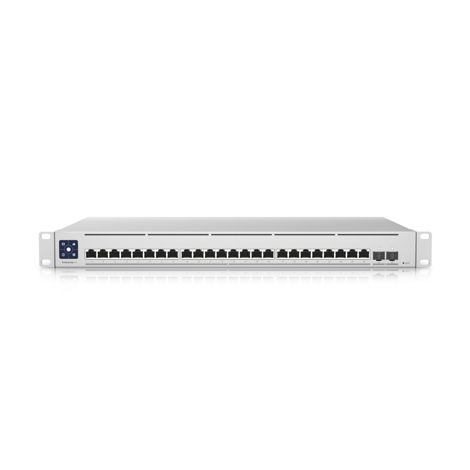 Ubiquiti | USW-EnterpriseXG-24
(24) 10 GbE ports (2) 25G
ports L3 switch